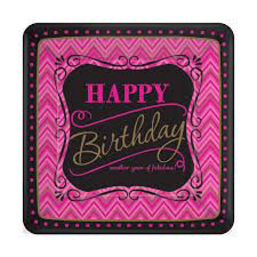 Picture of BORN TO BE FABULOUS PLATES 17.8cm X8